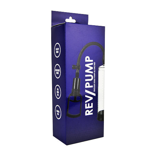 Rev-Pump 8.5-Inch Trigger Penis Pump – Precision Control for Growth & Performance