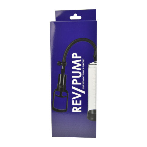 Rev-Pump 8.5-Inch Trigger Penis Pump – Precision Control for Growth & Performance