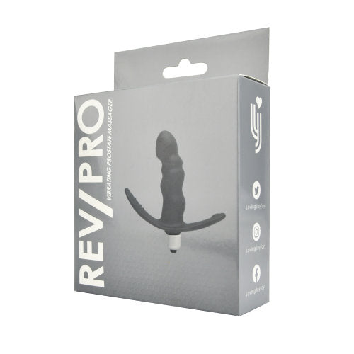 Rev-Pro Vibrating Prostate Massager with Perineum Stimulator