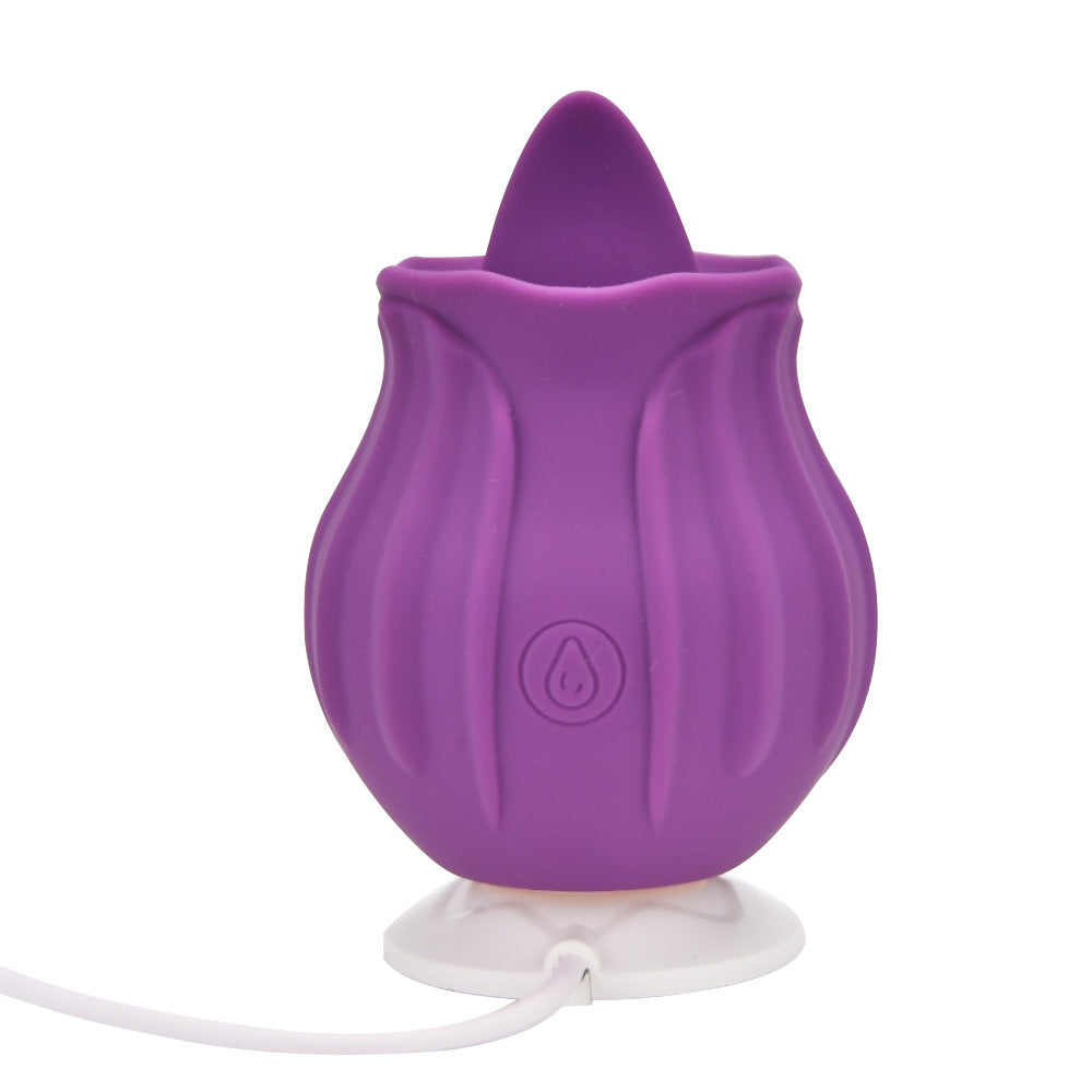 Joy Rose Licking Tongue Clitoral Vibrator – Intense Oral Sensation