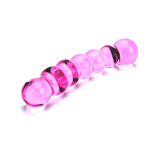 Spectrum Textured Glass Dildo – Elegant, Body-Safe & Temperature-Responsive