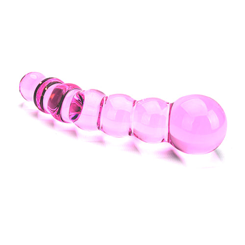 Spectrum Textured Glass Dildo – Elegant, Body-Safe & Temperature-Responsive