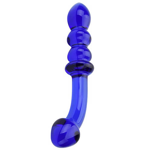 Spectrum Textured Glass Dildo – Elegant, Body-Safe & Temperature-Responsive