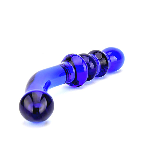 Spectrum Textured Glass Dildo – Elegant, Body-Safe & Temperature-Responsive