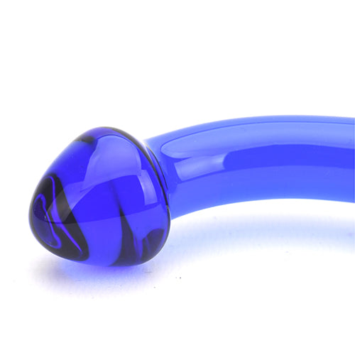 Spectrum Textured Glass Dildo – Elegant, Body-Safe & Temperature-Responsive