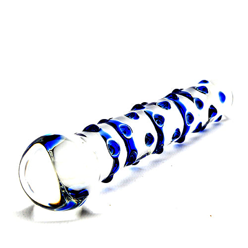 Spectrum Textured Glass Dildo – Elegant, Body-Safe & Temperature-Responsive