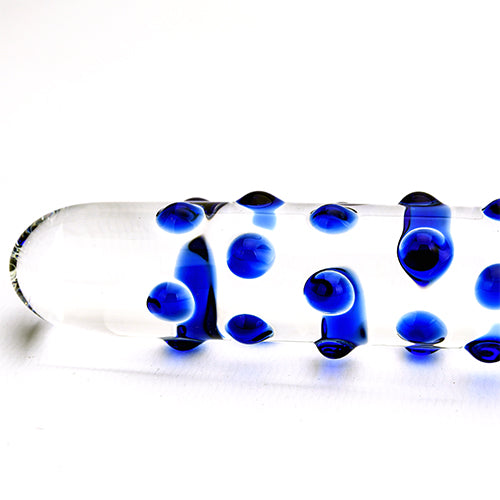 Spectrum Textured Glass Dildo – Elegant, Body-Safe & Temperature-Responsive