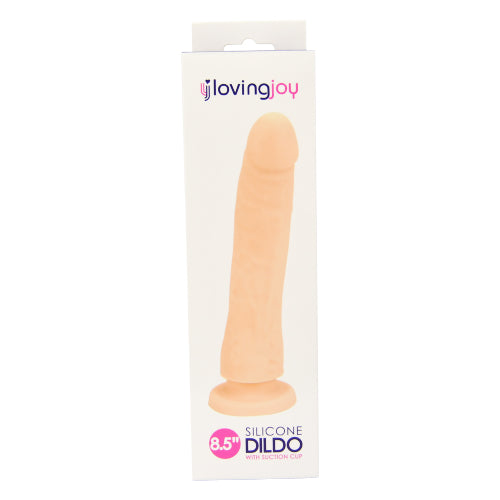 Joy Realistic Silicone Strap-On Dildo – Lifelike, Harness-Compatible & Body-Safe
