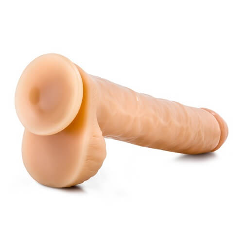 Hung Rider 14-Inch Large Realistic Dildo with Suction Cup – Ultra-Thick & Lifelike