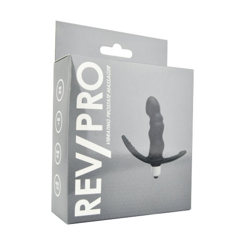 Rev-Pro Vibrating Prostate Massager with Perineum Stimulator