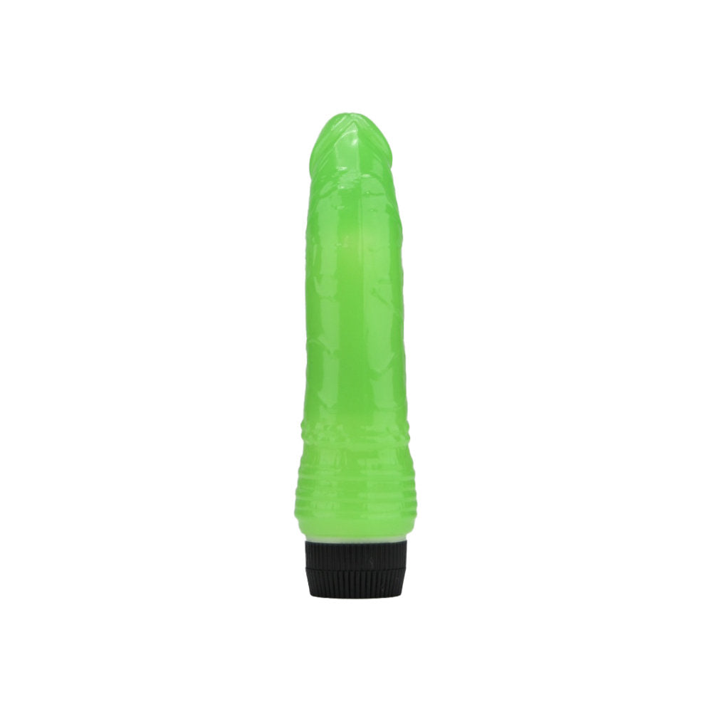 Loving Joy 7 Inch Realistic Vibrator - Glow in the Dark
