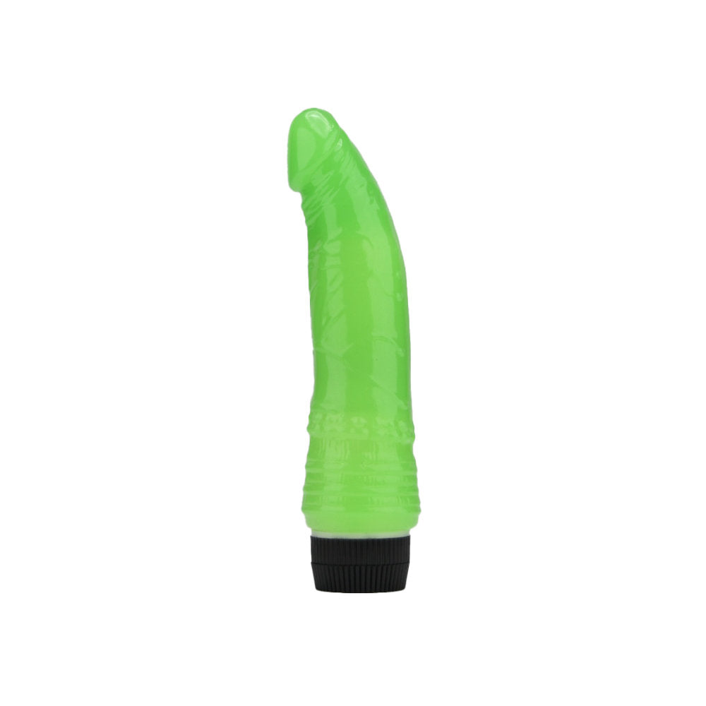 Loving Joy 7 Inch Realistic Vibrator - Glow in the Dark