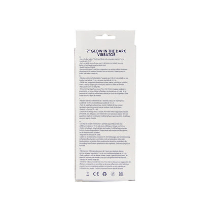 Loving Joy 7 Inch Realistic Vibrator - Glow in the Dark