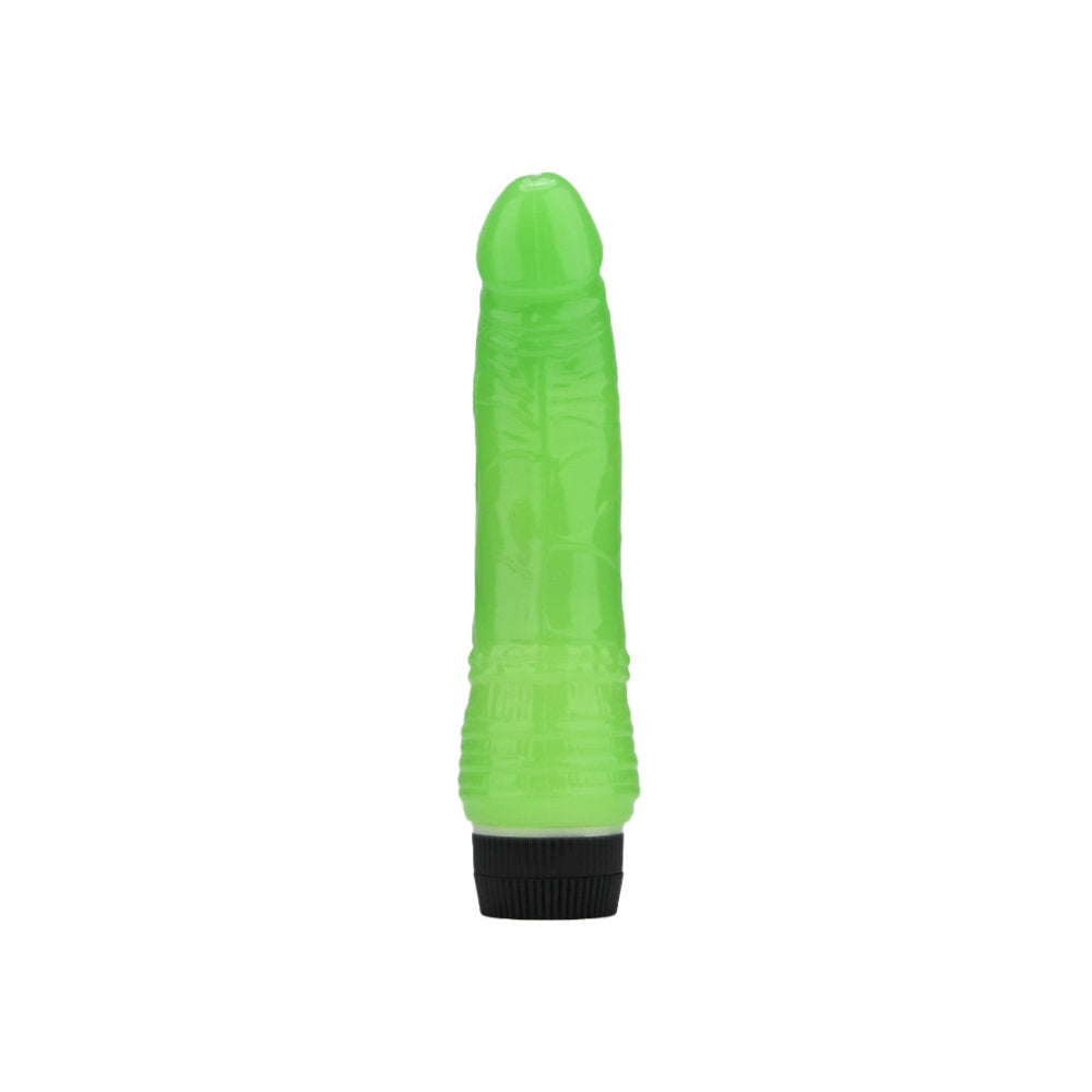 Loving Joy 7 Inch Realistic Vibrator - Glow in the Dark