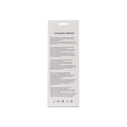 Loving Joy 7 Inch Realistic Vibrator - Purple
