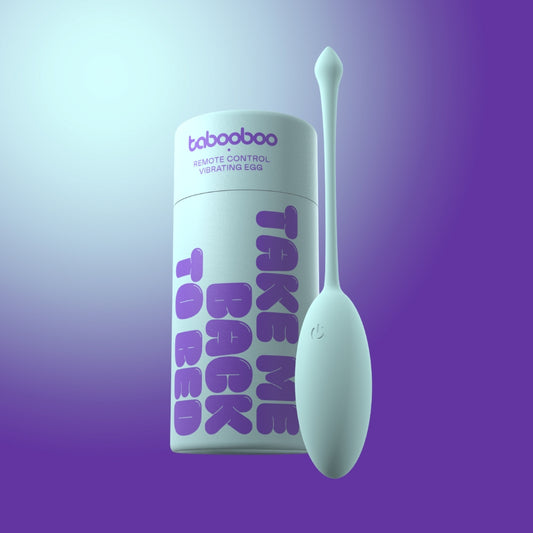 TabooBoo Take Me Back to Bed Remote Love Egg – Discreet & Powerful Pleasure