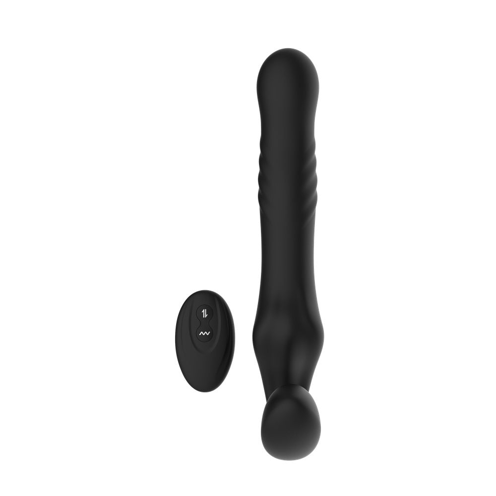 Mina Surge Remote Thrusting & Vibrating Strapless Strap-On