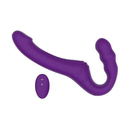 Mina Echo Remote Vibrating Strapless Strap-On