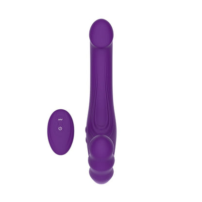 Mina Echo Remote Vibrating Strapless Strap-On