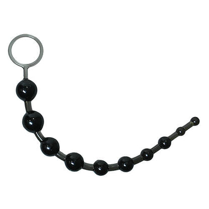 Loving Joy Anal Love Beads - Black & Purple